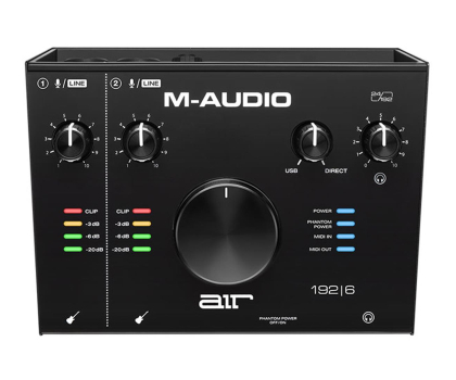 Interfejsy audio M-Audio AIR 192/6 - Interfejs Audio USB